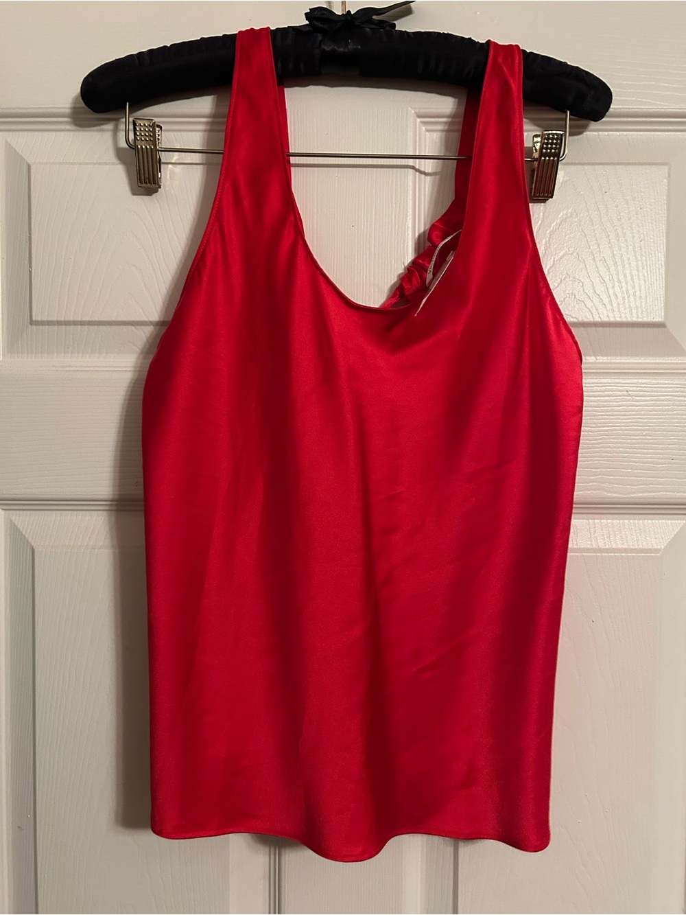 NWT Victoria's Secret Sexy Red Tank Top Camisole Shirt Top Medium Lingerie